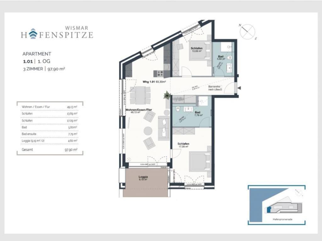 Apartamento Hafenspitze App 01 Wißmar Exterior foto